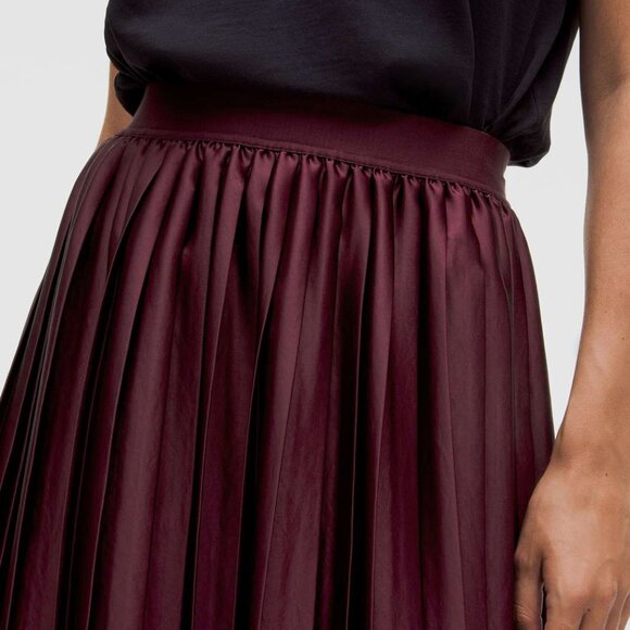 Lululemon Satin Pleated Midi Skirt - Picture 3 of 6